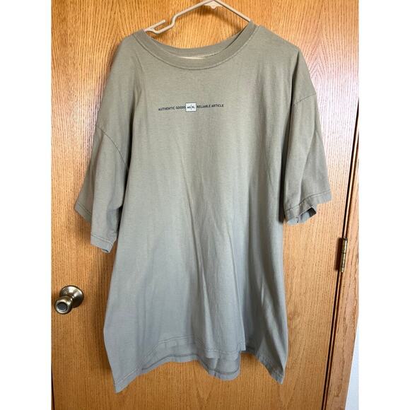 PFD men's size 2XL tan crewneck short sleeve T-shirt - Picture 1 of 4